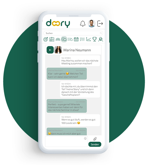 networking-chat-funktion